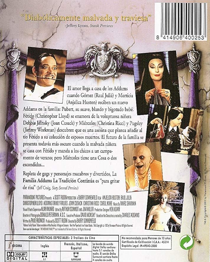 LOS LOCOS ADDAMS II - Imagen 2