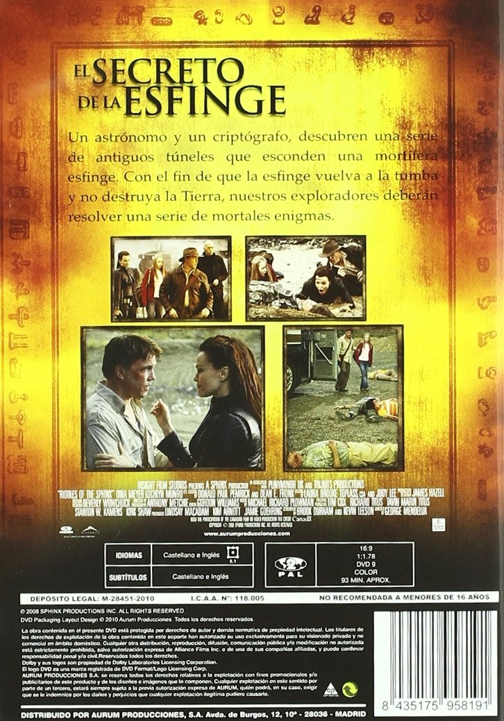 EL SECRETO DE LA ESFINGE - Imagen 2