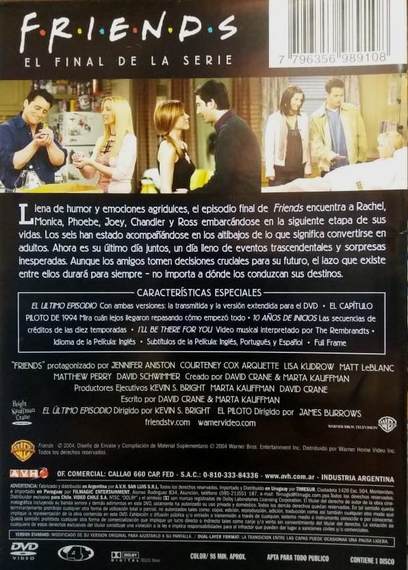 FRIENDS - EL FINAL DE LA SERIE - Imagen 2