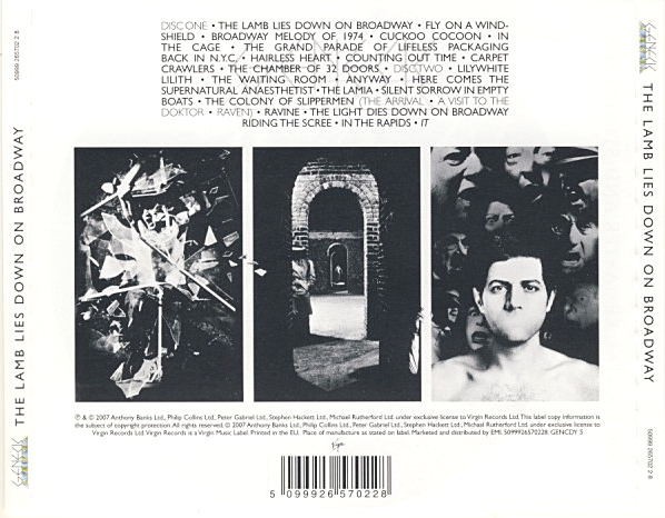 GENESIS - THE LAMB LIES DOWN BROADWAY 2008 - Imagen 2