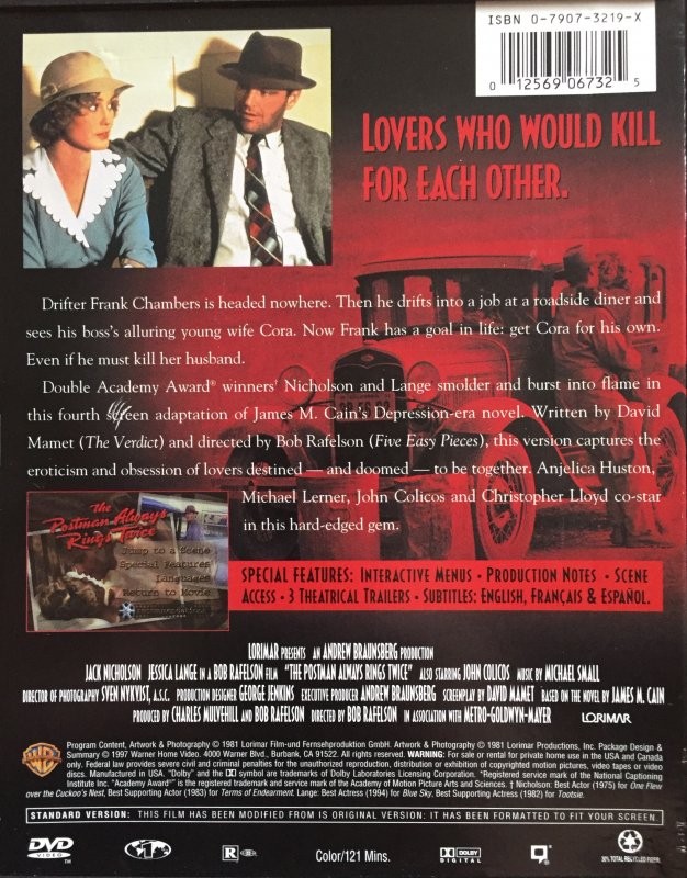 THE POSTMAN ALWAYS RINGS TWICE - Imagen 2