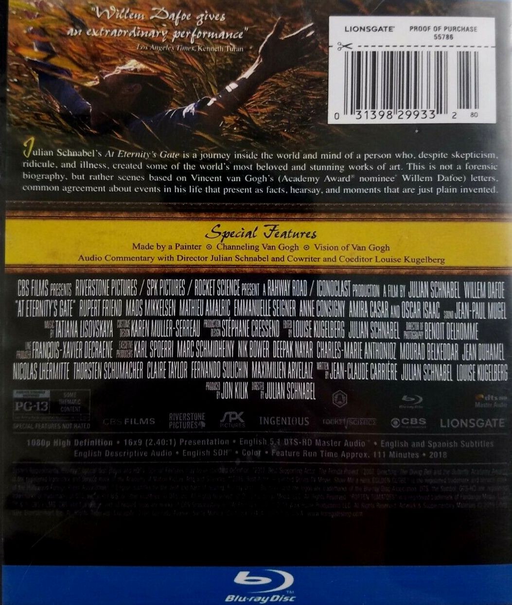 AT ETERNITYS GATE - Imagen 2