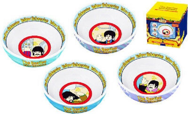THE BEATLES - YELLOW SUBMARINE - CERAMIC BOWL SET - Imagen 2