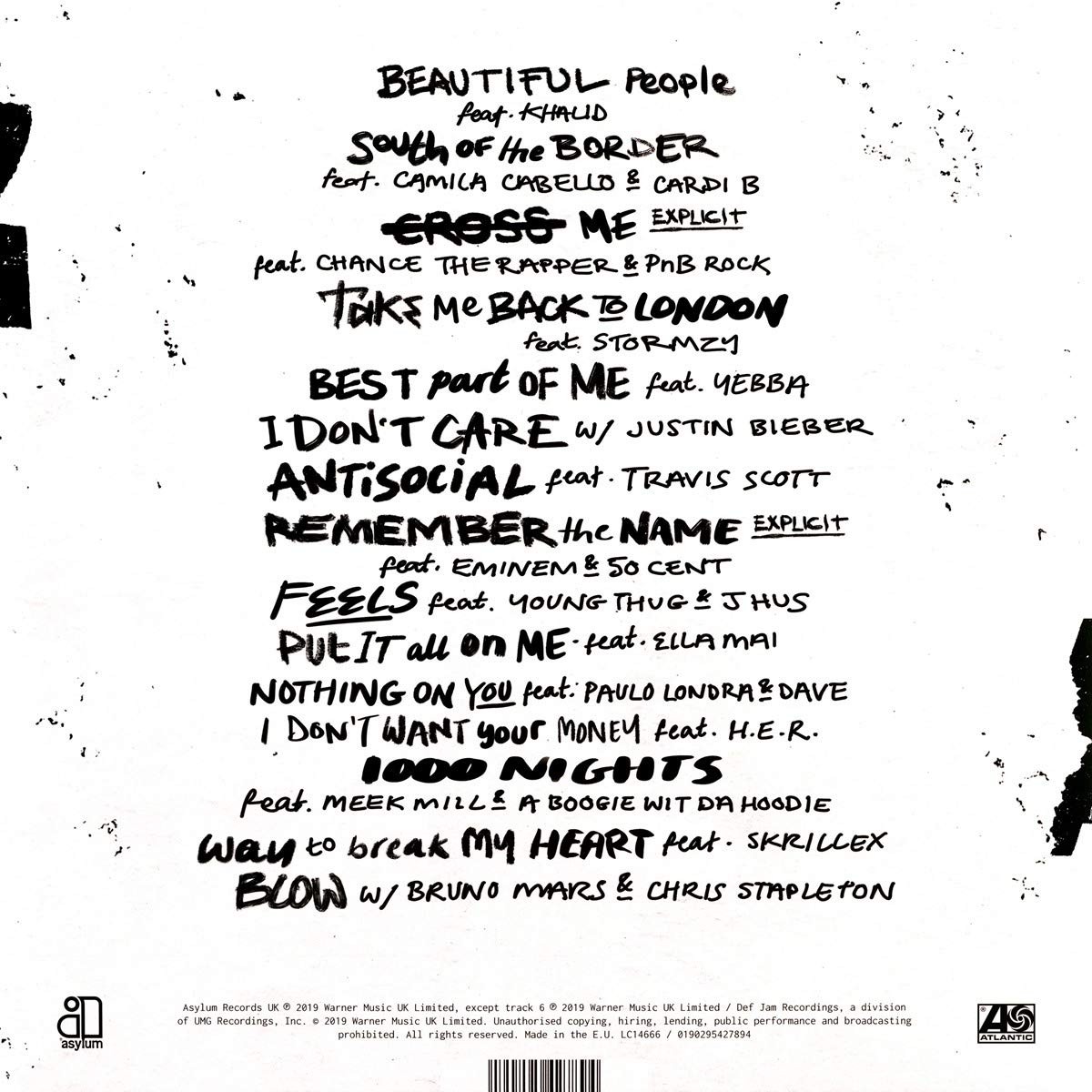 ED SHEERAN - NO 6 COLLABORATIONS PROJECT - Imagen 2