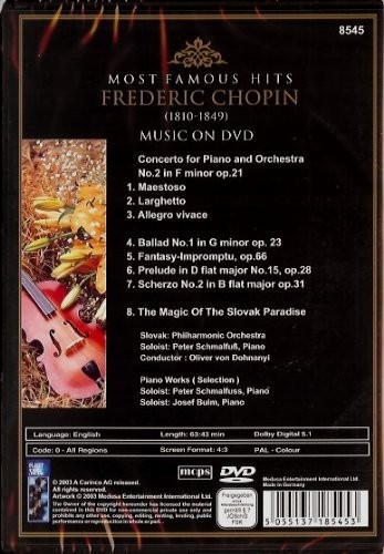THE MAGIC OF THE SLOVAK PARADISE - FREDERIC CHOPIN - MOST FAMOUS HITS - Imagen 2