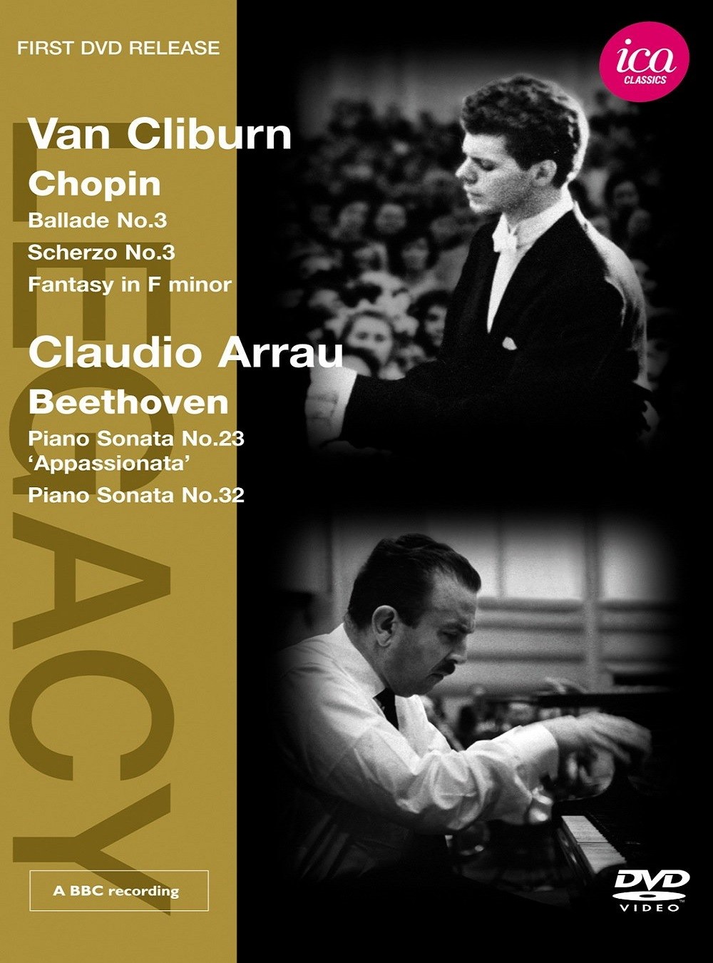 VAN CLIBURN / CLAUDIO ARRAU - CHOPIN / BEETHOVEN