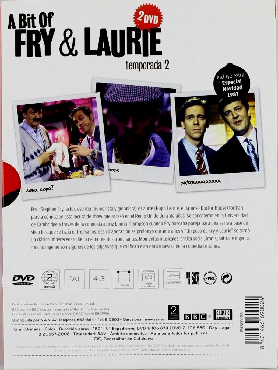 A BIT OF FRY & LAURIE - TEMPORADA 2 - Imagen 2