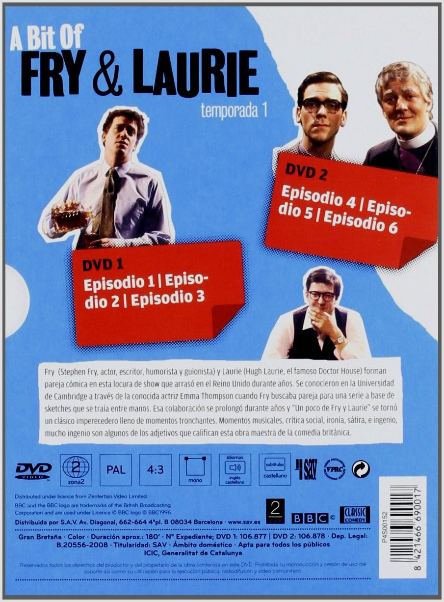 A BIT OF FRY & LAURIE - TEMPORADA 1 - Imagen 2