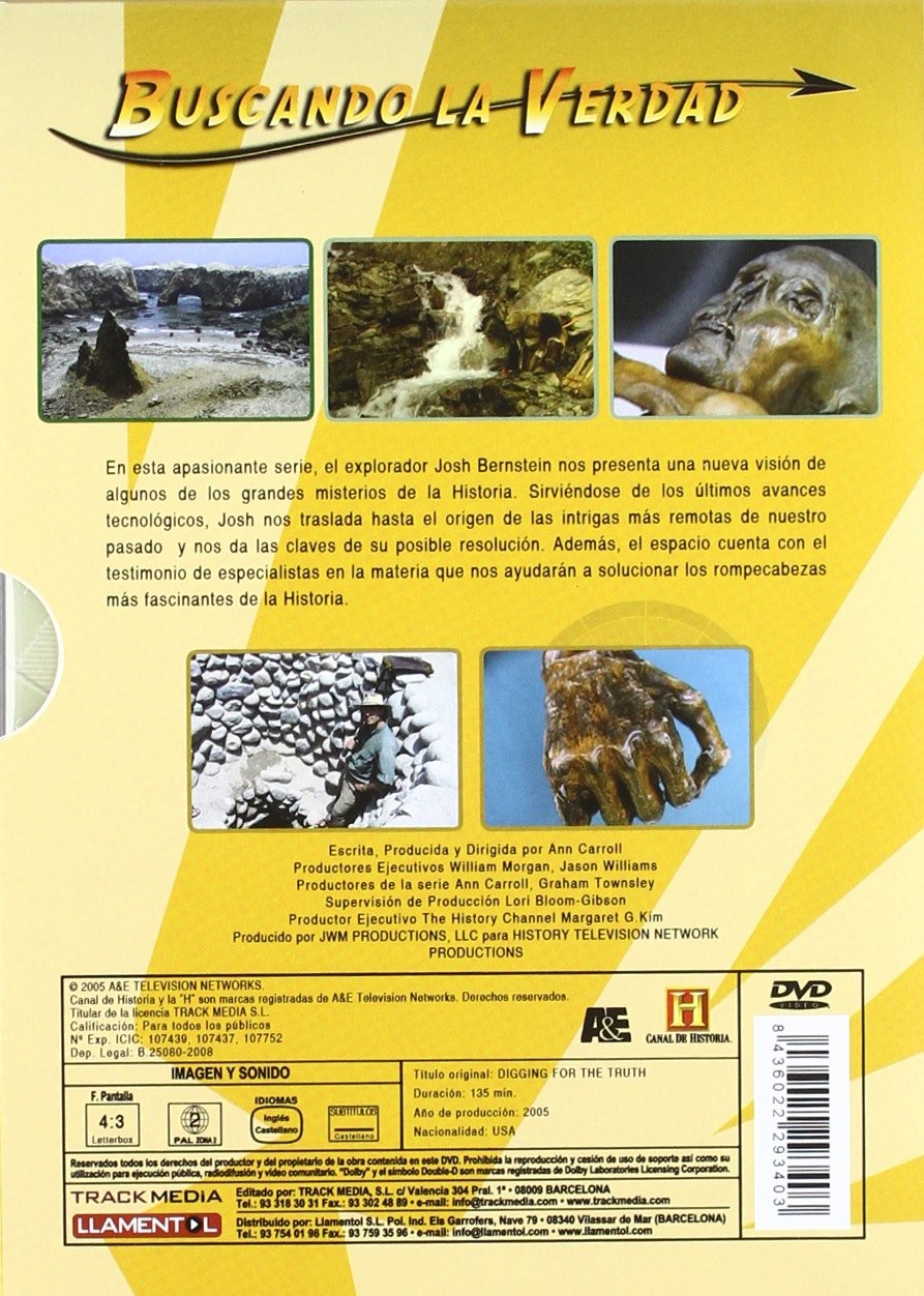 BUSCANDO LA VERDAD - 1 TEMPORADA - VOL 2 - HISTORY CHANNEL - Imagen 2