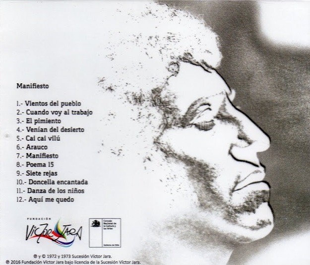 VICTOR JARA - MANIFIESTO - Imagen 2