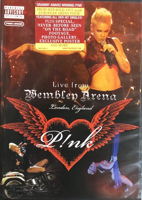 PINK - LIVE FROM WEMBLEY ARENA - LONDON ENGLAND