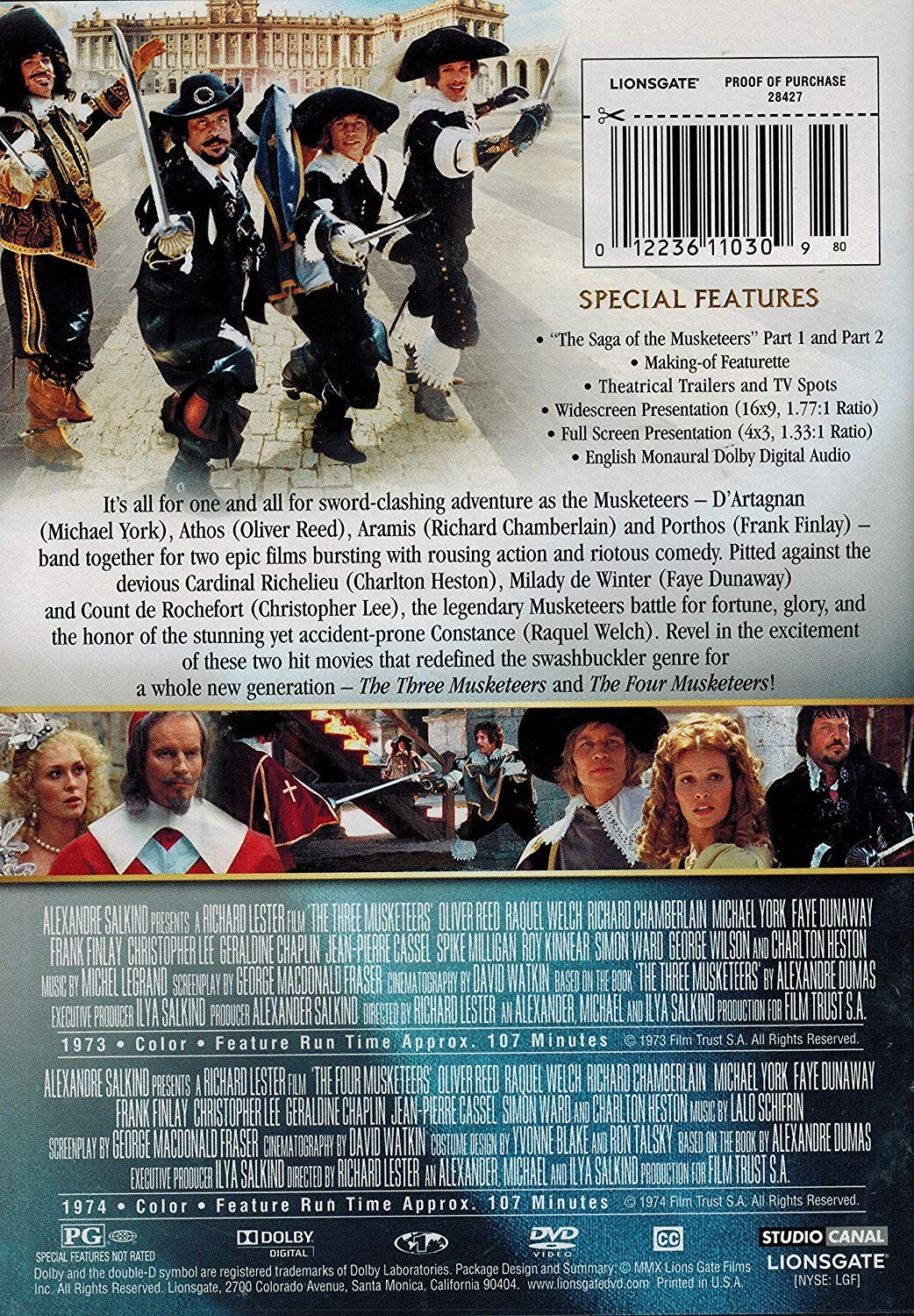 THE THREE MUSKETEERS / THE FOUR MUSKETEERS - Imagen 2