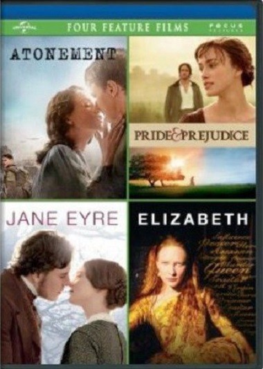 ATONEMENT / PRIDE & PREJUDICE / JANE EYRE / ELIZABETH