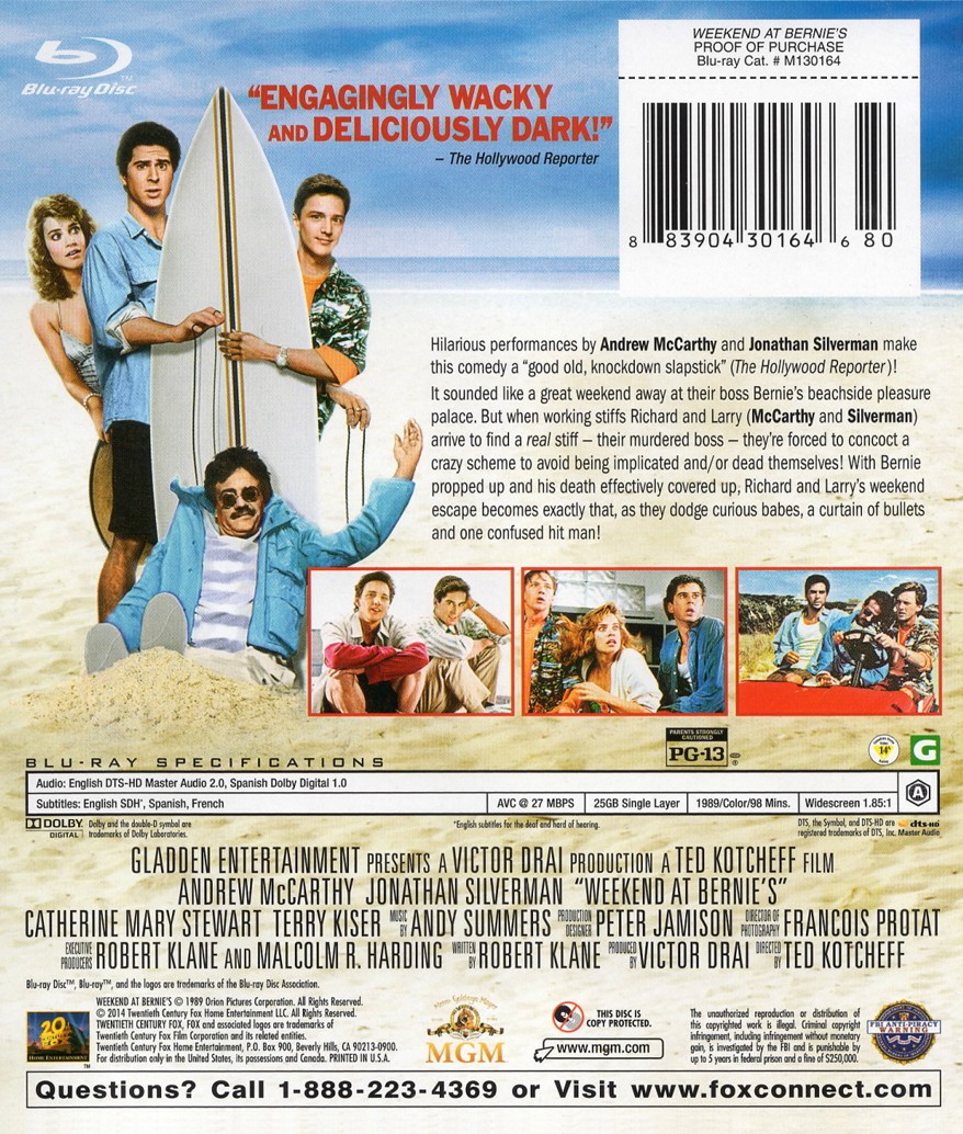 WEEKEND AT BERNIES - Imagen 2