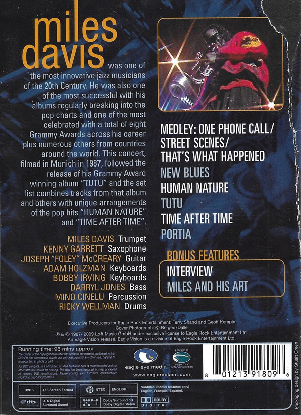 MILES DAVIS - THATS WHAT HAPPENED - LIVE IN GERMANY 1987 - Imagen 2