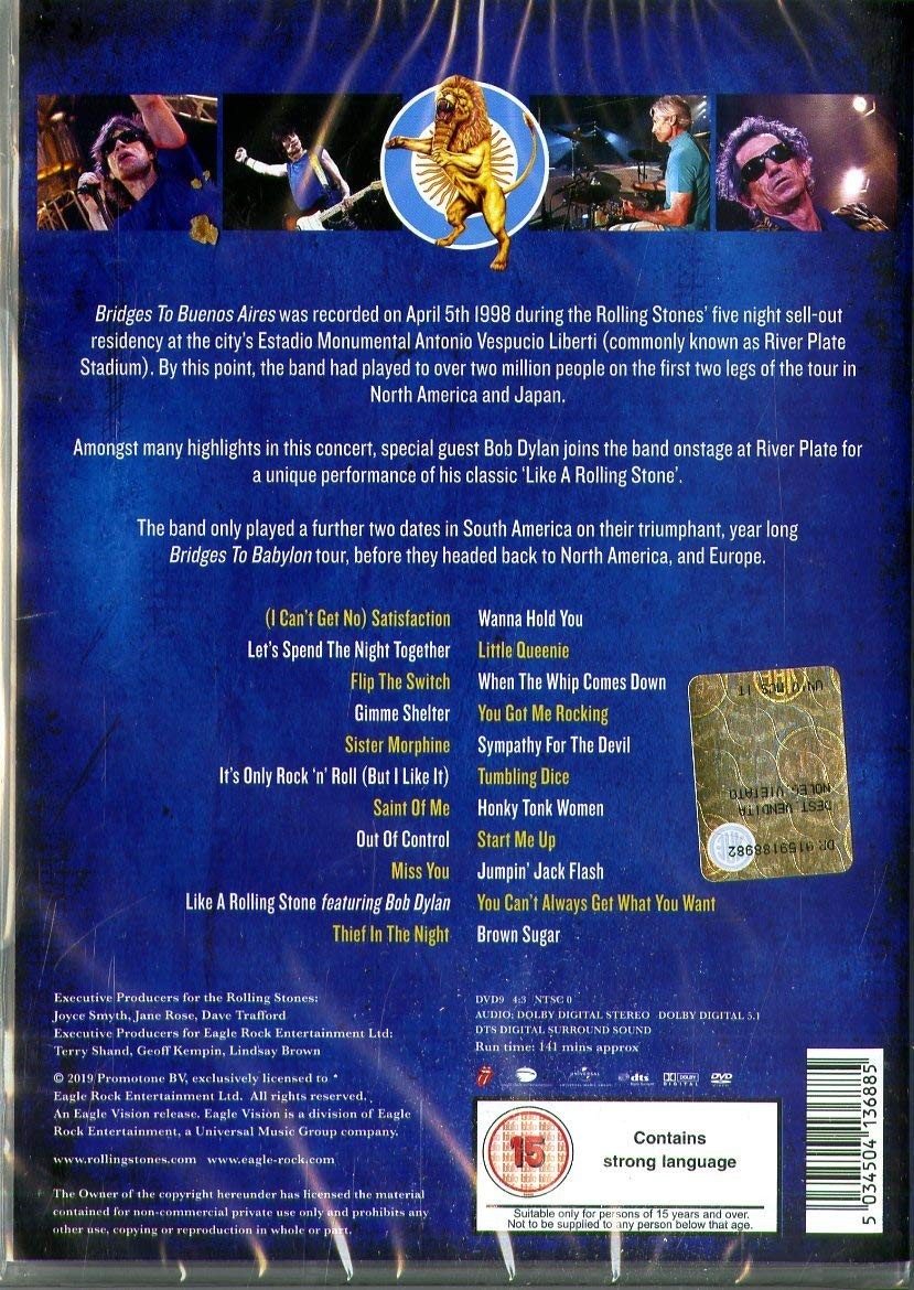 THE ROLLING STONES - BRIDGES TO BUENOS AIRES - Imagen 2