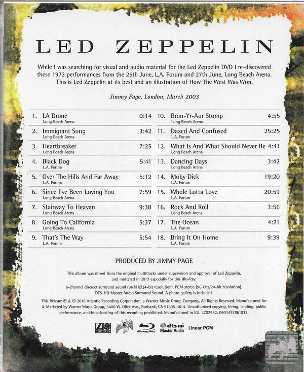 LED ZEPPELIN - HOW THE WEST WAS WON - Imagen 2