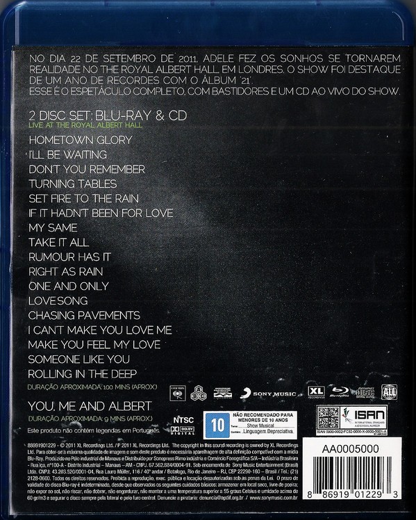 ADELE - LIVE AT THE ROYAL ALBERT HALL - Imagen 2