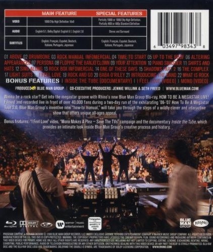 BLUE MAN GROUP - HOW TO BE MEGASTAR - LIVE - Imagen 2