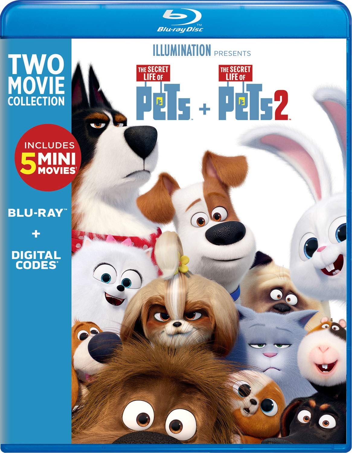 THE SECRET LIFE OF PETS 1 + 2