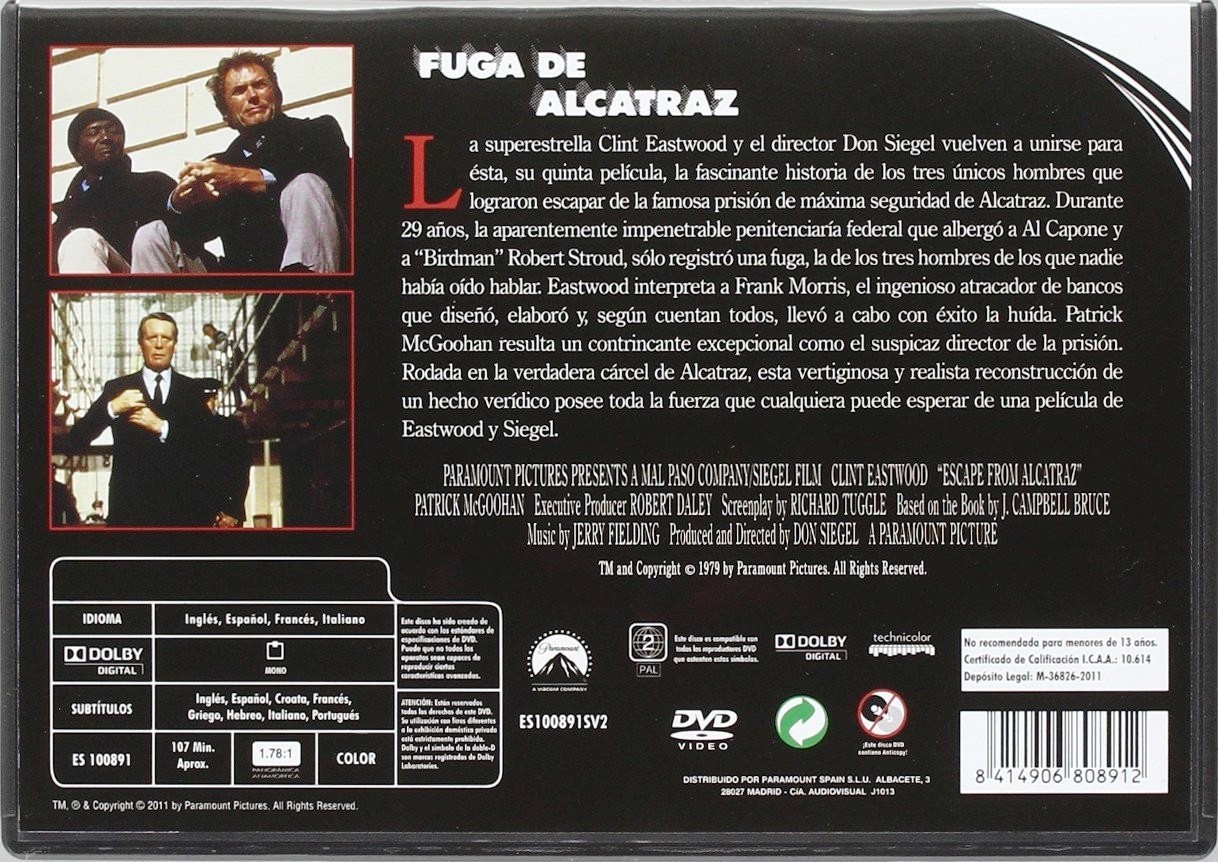 FUGA DE ALCATRAZ - Imagen 2