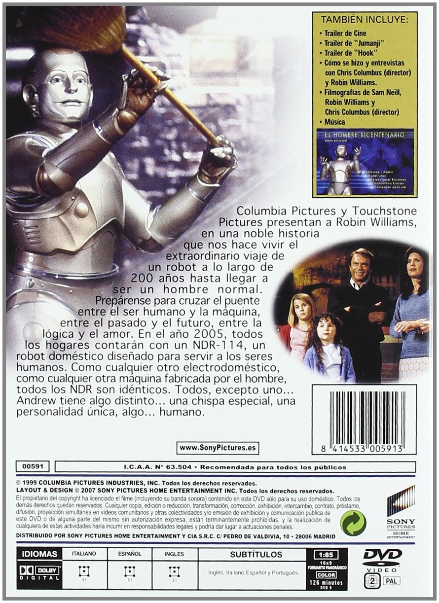 EL HOMBRE BICENTENARIO - Imagen 2