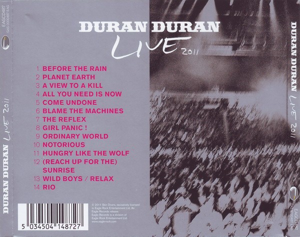 DURAN DURAN - LIVE 2011 - Imagen 2