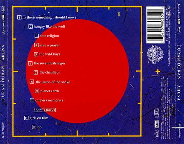 DURAN DURAN - ARENA - Imagen 2
