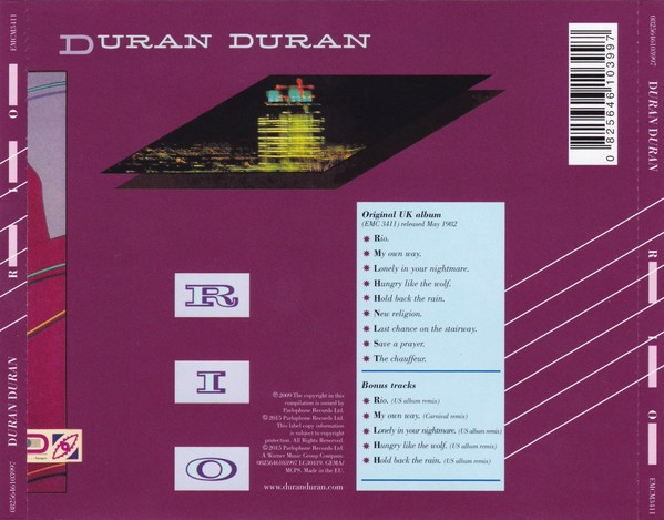 DURAN DURAN - RIO - Imagen 2
