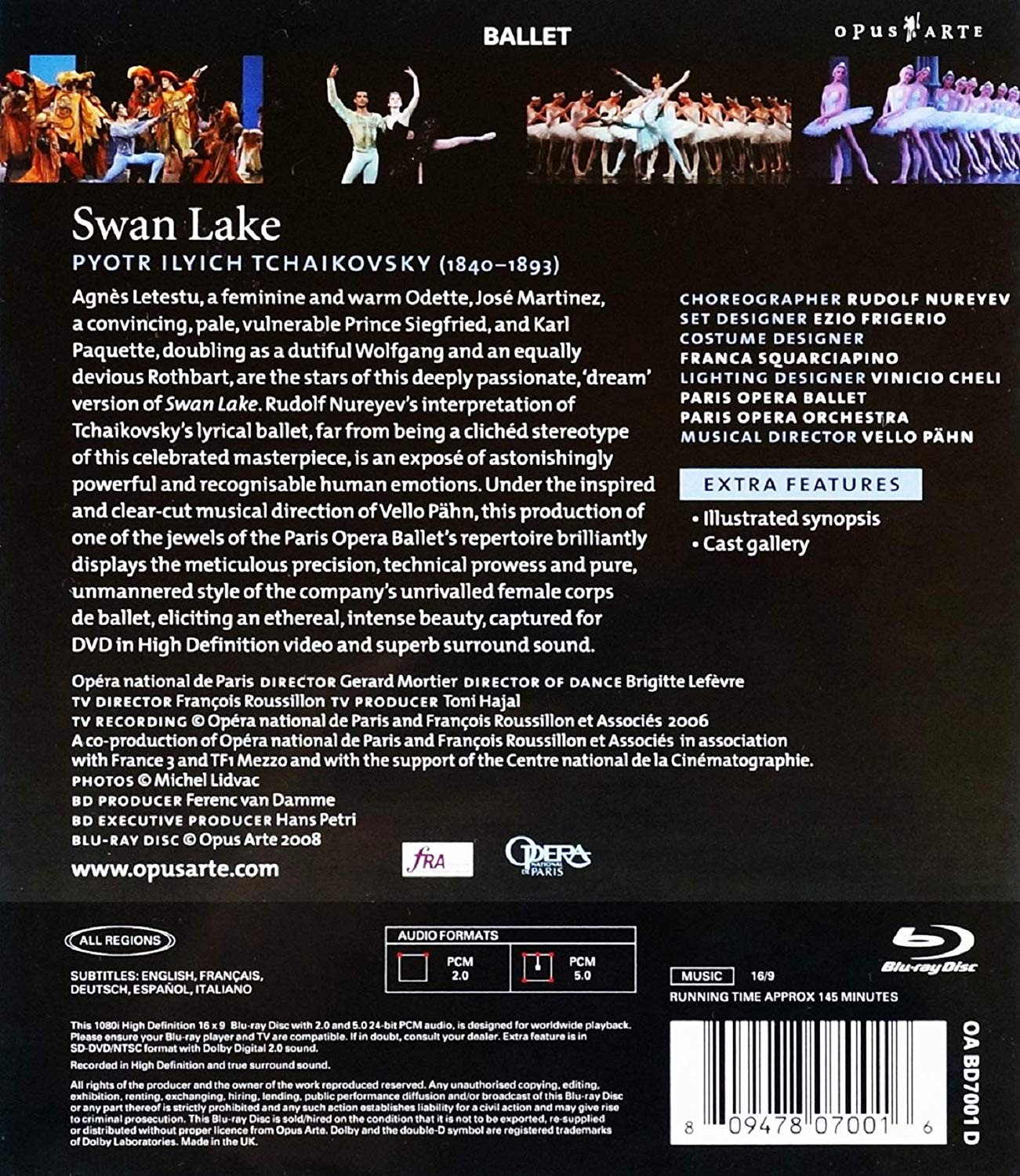 TCHAIKOVSKY - NUREYEV - SWAN LAKE - Imagen 2