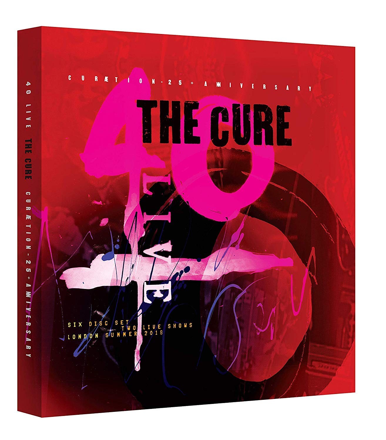 THE CURE - 40 LIVE CURAETION - 25 - ANNIVERSARY