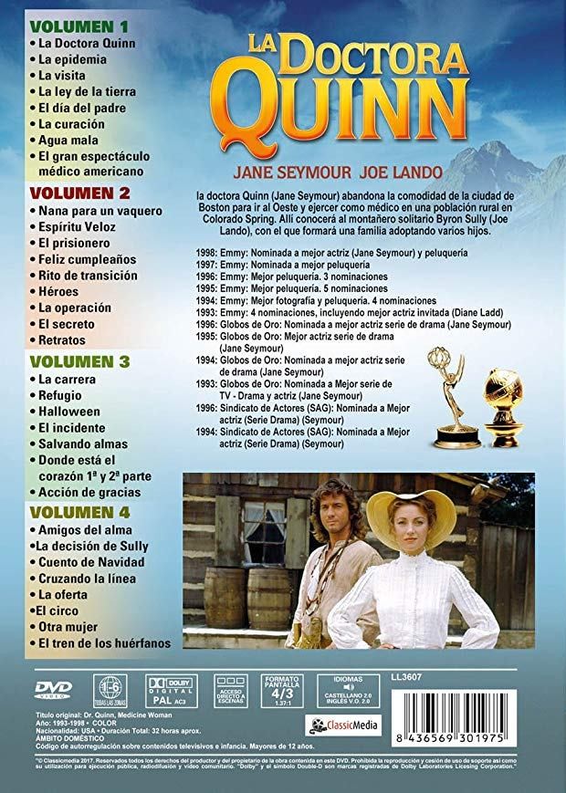 LA DOCTORA QUINN - VOL 1 AL 4 - Imagen 2