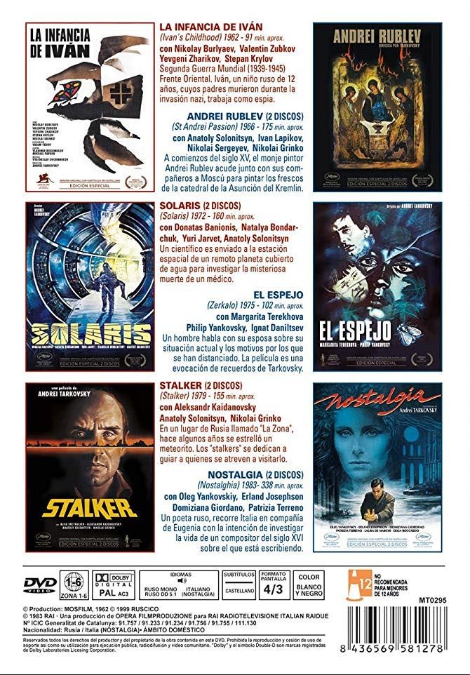 ANDREI TARKOVSKY COLECCION - Imagen 2