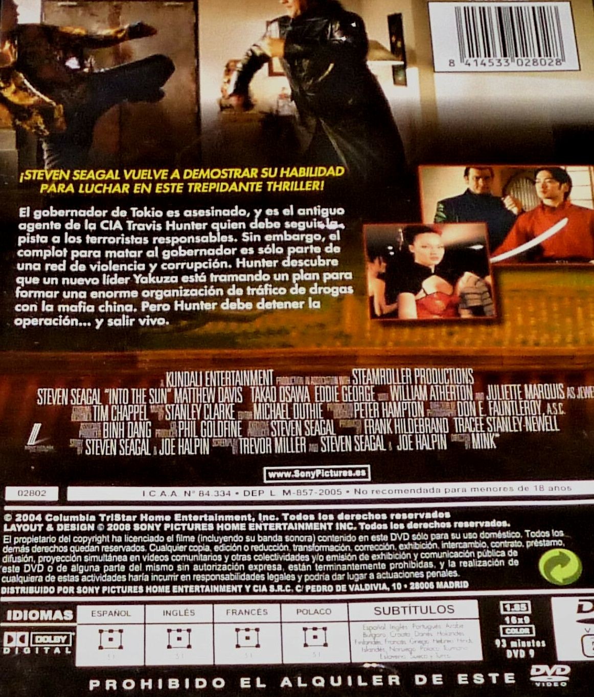 YAKUZA - EL IMPERIO DEL SOL NACIENTE - Imagen 2