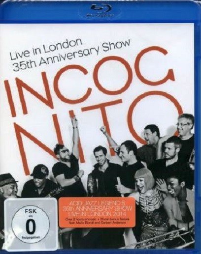 INCOGNITO - LIVE IN LONDON - 35th ANNIVERSARY SHOW