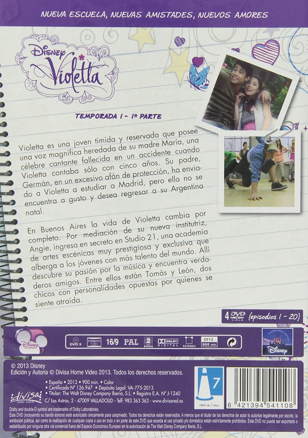 VIOLETTA - TEMPORADA 1 - 1 PARTE - Imagen 2