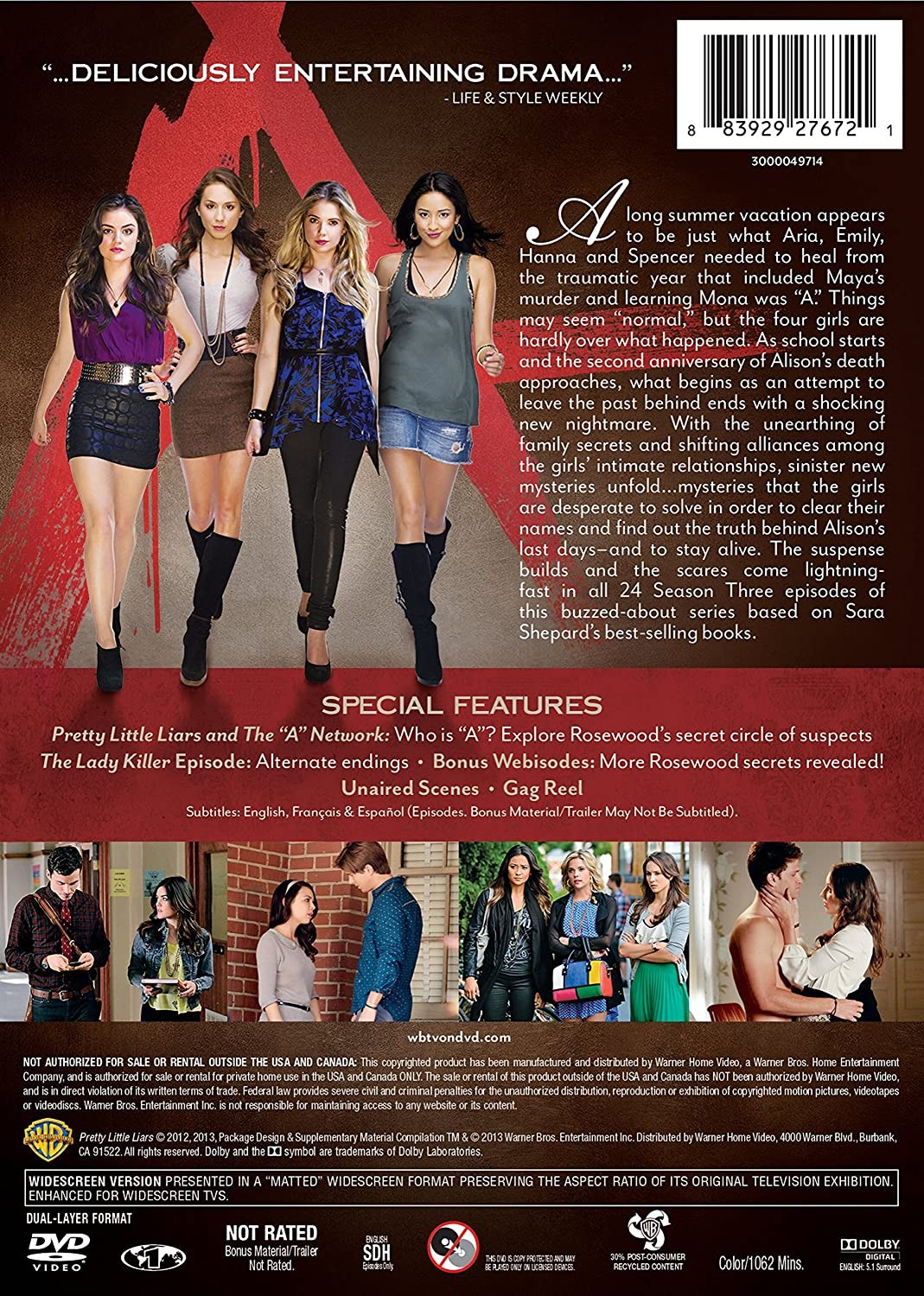 PRETTY LITTLE LIARS - 3 SEASON - Imagen 2