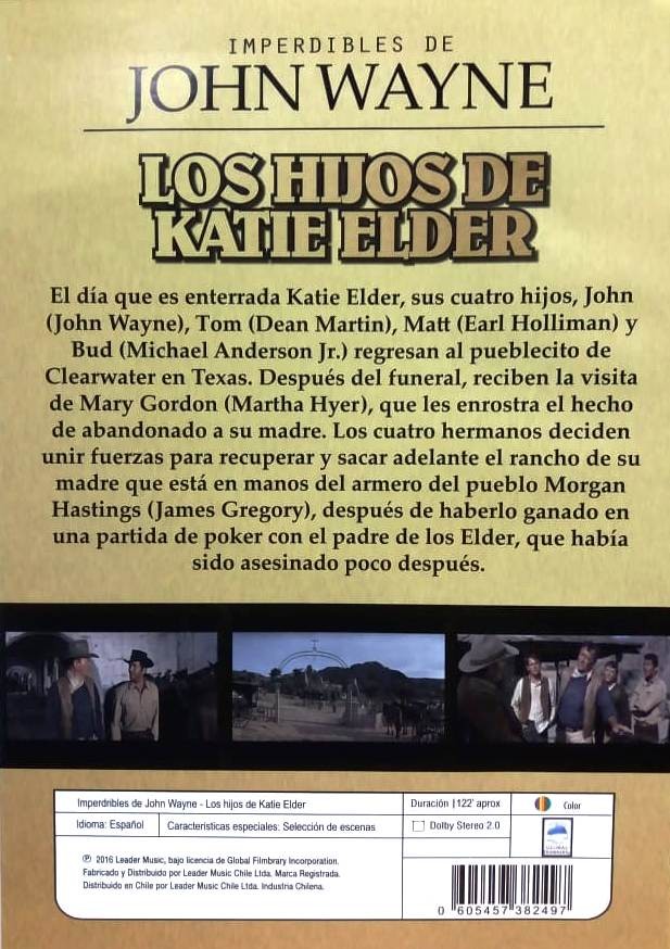 LOS HIJOS DE KATIE ELDER - Imagen 2