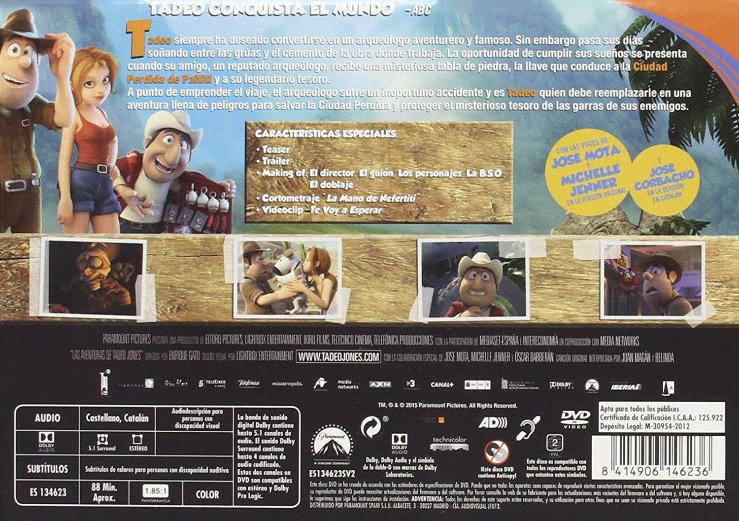 LAS AVENTURAS DE TADEO JONES - Imagen 2