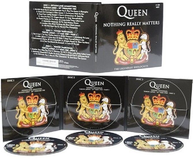 QUEEN - NOTHING REALLY MATTERS - THE LEGENDARY BROADCASTS