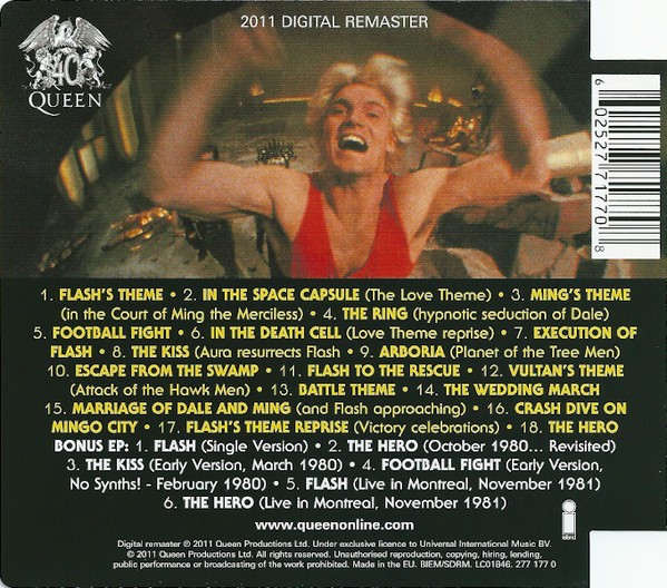 QUEEN - FLASH GORDON - SOUNDTRACK - Imagen 2