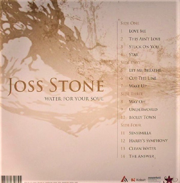 JOSS STONE - WATER FOR YOUR SOUL - Imagen 2