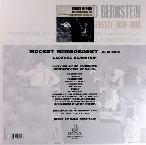 LEONARD BERNSTEIN - MODEST MUSSORGSKY 1839-1881 - Imagen 2