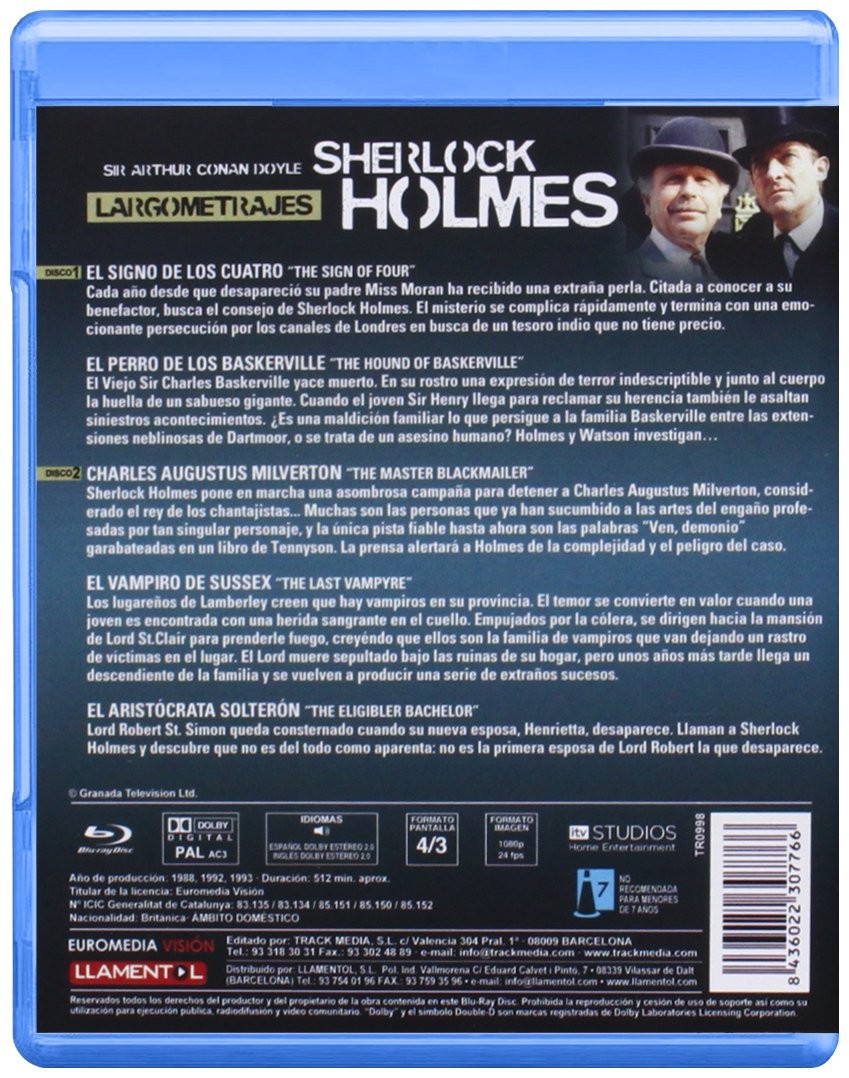 SHERLOCK HOLMES - LARGOMETRAJES - Imagen 2