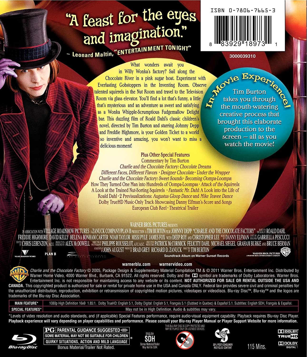 CHARLIE AND THE CHOCOLATE FACTORY - Imagen 2