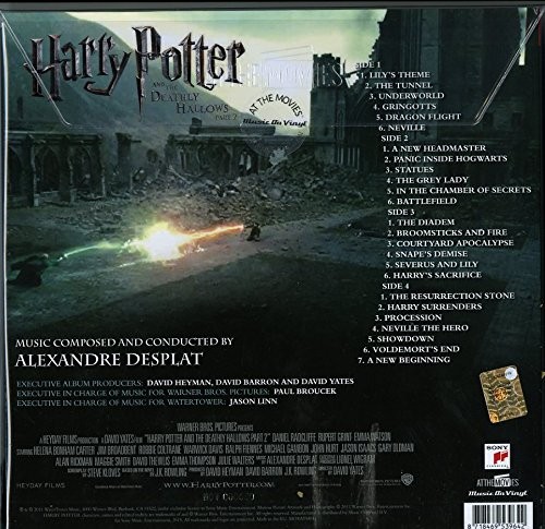 ALEXANDRE DESPLAT - HARRY POTTER AND THE DEATHLY HALLOWS PART 2 - SOUNDTRACK - Imagen 2