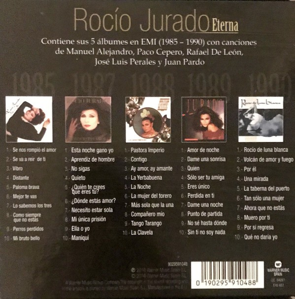 ROCIO JURADO - ETERNA 1985-1990 - Imagen 2