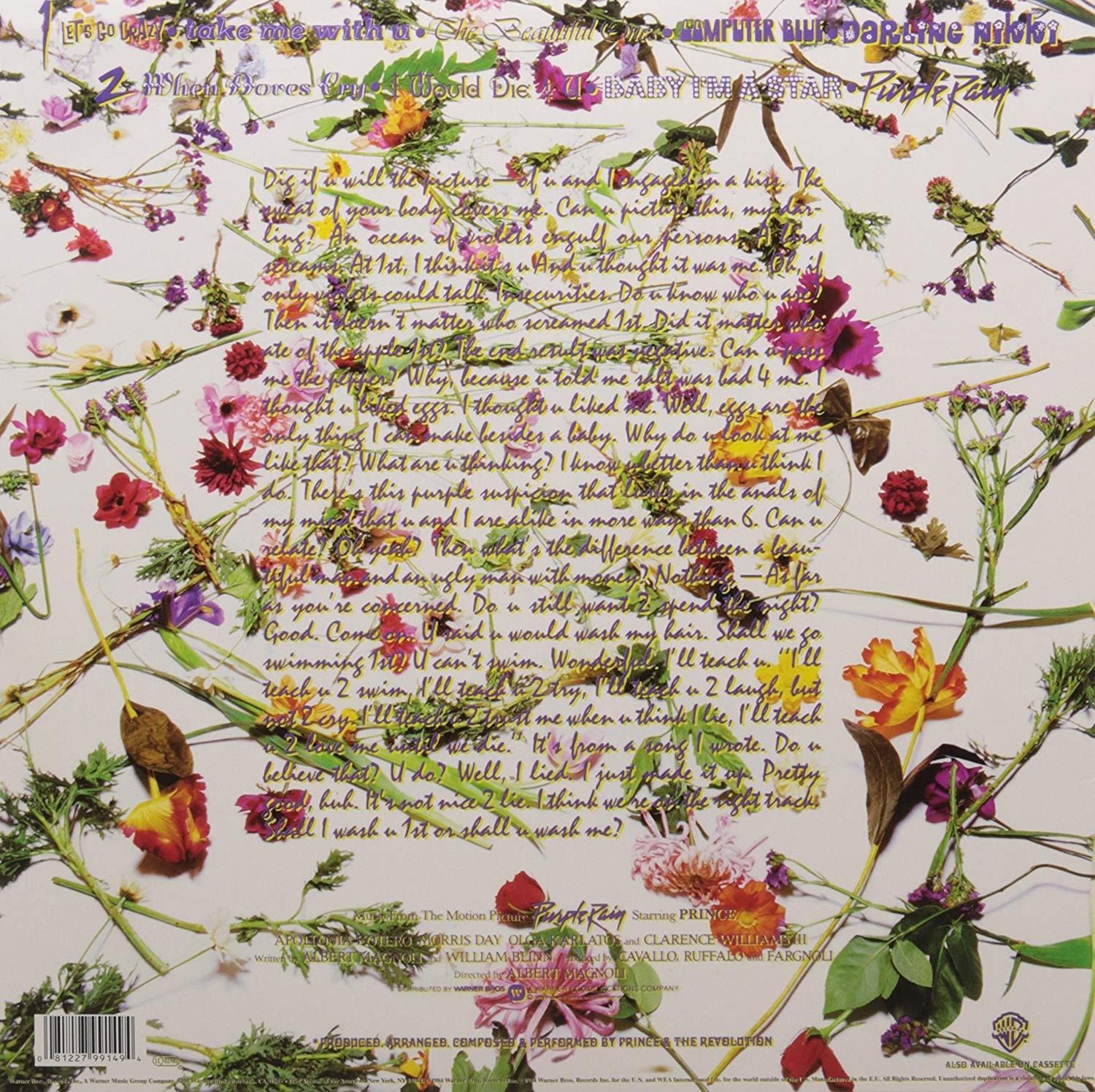 PRINCE AND THE REVOLUTION - PURPLE RAIN - SOUNDTRACK - Imagen 3