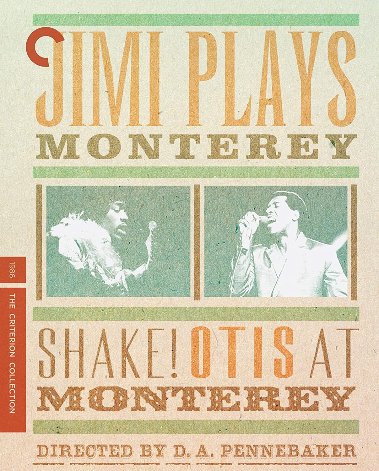 JIMI HENDRIX OTIS REDDING DA PENNEBAKER - JIMI PLAYS MONTEREY SHAKE & SHAKE ! OTIS AT MONTEREY