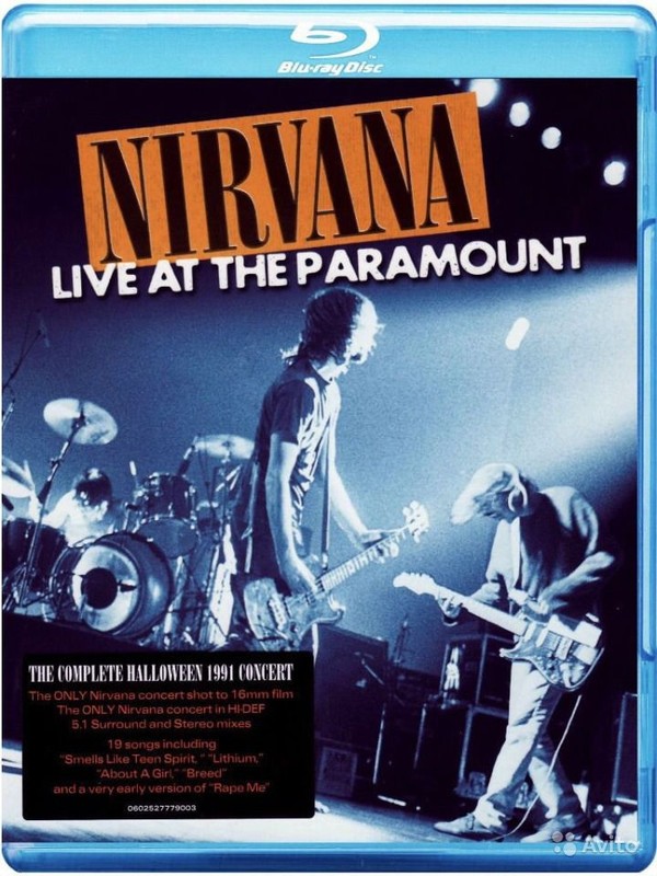 NIRVANA - LIVE AT THE PARAMOUNT